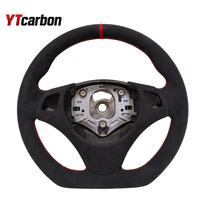 Accessoires intérieurs personnalisés YTcarbon pour E90 E92 E82 E87 E88 E81 M3 M2 série E volant en Fiber de carbone forgé
