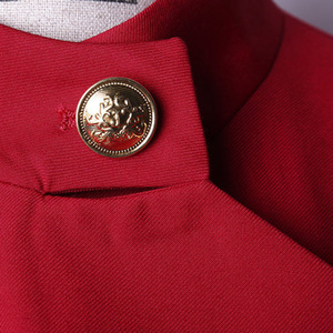 Uniforme <span class=keywords><strong>de</strong></span> Azafata <span class=keywords><strong>de</strong></span> Línea Aérea para Mujer, Falda y Chaqueta <span class=keywords><strong>de</strong></span> Algodón/Poliéster, con Gorro y Bufandas - Product Image 4