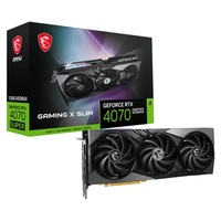 Nouvelle carte graphique de jeu M-SI Ge-Force RTX 4070 SUPER 12G GAMING X SLIM 2024, emballage scellé, GPU de jeu pour ordinateur de bureau, RTX 4070 Super