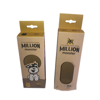Boîte en papier personnalisée avec logo imprimé, boîte à suspendre en papier pour emballage cosmétique avec fenêtre transparente – Offre Spéciale