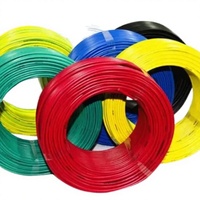 Massiver Mehradrig-Kabelbaum mit PVC-Isolierung 0,1mm 0,2mm 10 AWG Tanya Marke für Innenbereich Kupfer 300V/500V Flachspule