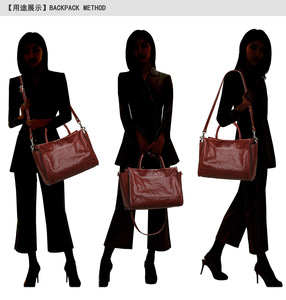 New Fashion Designer Crossbody <b>Bags</b> High Quality Genuine <b>Leather</b> Shoulder Messenger <b>Bag</b> Casual Totes Women Handbags and Purses - Product Image 3