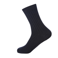 Chaussettes en laine mérinos à double aiguille, antibactériennes, antidérapantes, confortables, respirantes, pour le printemps, style business décontracté
