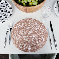 Napperon Moderne en PVC Écologique, Imperméable et Résistant à la Chaleur pour Table à Manger et Mariages, Marque ODM, Certifié REACH, 1mm