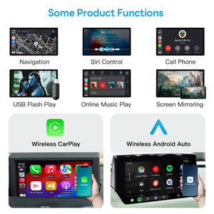 ชุดติดตั้ง Wireless CarPlay และ Android Auto สำหรับ Audi A1 Q3 ปี 2012-2018 ระบบ MMI-2G พร้อมหน้าจอ <span class=keywords><strong>6.1</strong></span> นิ้ว - Product Image 3