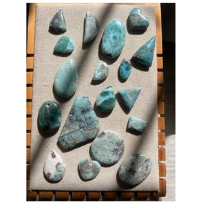 Prix raisonnable, vente en gros unique, pierres précieuses naturelles de qualité supérieure, larimar en vrac pour bijoux - Product Image 2