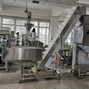 Voedselfabriek Roestvrijstalen Noten Toevoertransportband Zonnebloempitten Emmer Lift Plastic Pinda Ramp Transportband - Product Image 2