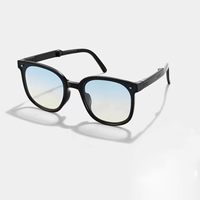 Lunettes de soleil polarisées pliables portables de haute qualité, protection UV complète, monture intégrale, design tendance pour adultes, unisexe