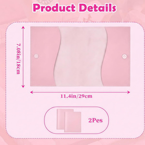 Étui de rangement pour cartes de mahjong, style minimaliste transfrontalier, en cuir PU avec fermeture magnétique, étui de protection pour cartes de mahjong - Product Image 4