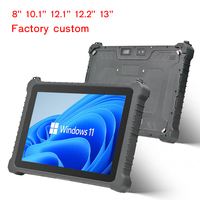 Tablette PC industrielle robuste étanche IP67 avec NFC, Android 11/12/Windows 10/11 OS, garantie 1 an