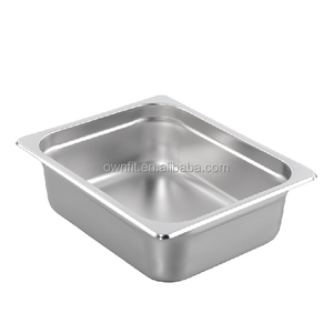 Kích thước đầy đủ đục lỗ thép không gỉ gn Pan Horeca gastronorm container gn Pan giá tốt - Product Image 2