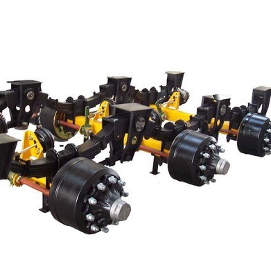 12T/13T/14T/16T немецкий полуприцеп ось грузовик ось барабан колеса оси для прицепа