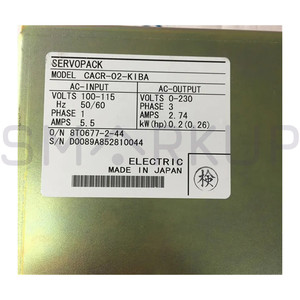 ใช้แล้วและผ่านการทดสอบ YASKAWA CACR-02-<span class=keywords><strong>KIBA</strong></span> เซอร์โวไดรฟ์ PLC 220V - Product Image 6