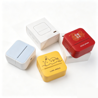 Imprimante Thermique de Poche Luck Jingle D1 Mini 203 DPI avec Scanner OCR, Bluetooth, Sans Encre, Portable pour Études des Enfants, Étiquettes, Photos, Cadeaux Personnalisés, Fabrication sur Mesure