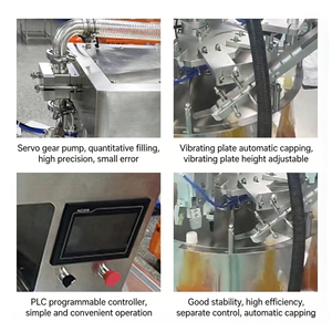 Machine automatique <span class=keywords><strong>de</strong></span> remplissage et <span class=keywords><strong>de</strong></span> bouchage <span class=keywords><strong>de</strong></span> poches souples pour jus, boissons et détergents liquides - Product Image 3