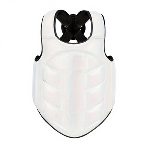Protector Corporal de Piel Sintética Transpirable para Entrenadores de Muay Thai, Boxeo y Kickboxing, Escudo de Entrenamiento con Logotipo Personalizado y Opciones de Talla - Product Image 1