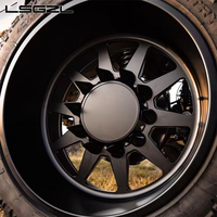 LSGZL Jantes en alliage d'aluminium forgées Super Single Wheel 8x170 8x210 8x165.1 22 24 26 28 30 pouces pour Ford F350 Chevrolet Silverado
