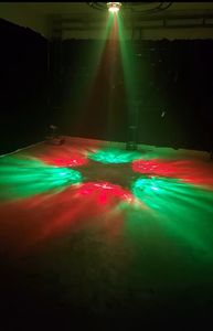 Design moderne Lumière LED mobile à 6 têtes Yeux d'abeille Motif d'eau magique Animation Vague Cristal Scène pour Restaurant Bar Island Club - Product Image 6