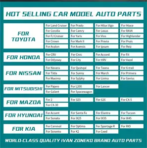 Ivan zonneko — système de montage de moteur Diesel, pour voitures Hyundai japonaise, coréenne et Kia, vente en gros,