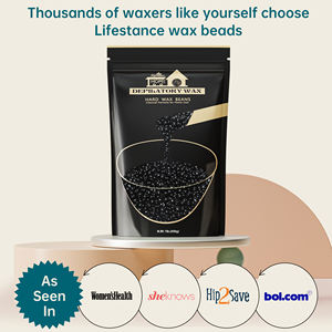 เม็ดขี้ผึ้งร้อน450กรัมสำหรับขาสีดำขี้ผึ้งแบบแข็งไม่ติดขน1lb - Product Image 5