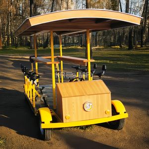 Vélo-touristique de 15 places pour excursions en plein air, idéal pour les fêtes et les sorties à vélo avec bière - Product Image 5