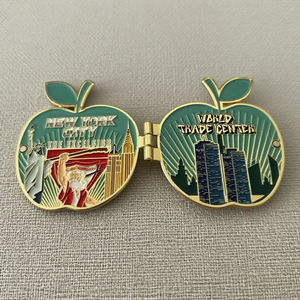 20 tahun pabrik disesuaikan percaya pada janji syal cincin Slider Pathfinder canggih Christian Camporee keras Enamel Pin kerah - Product Image 4