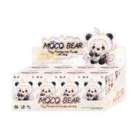 MOCOBEAR Collection Little Footprint Boîte Mystère en Peluche Moco Bear Poupée Vinyle Breloque Suspendue Pendentif Surprise Jouet Cadeau de Collection