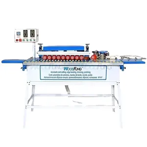 CE approval Wood portable small double sided glue cover edge banding machine with Dust removal function