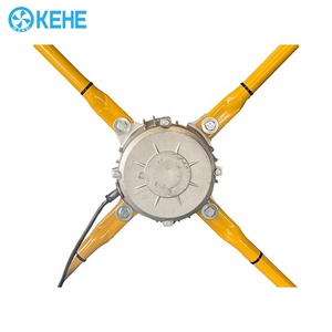 Nhà Máy Trực Tiếp Bán Màu Xanh Khung Thép Không Gỉ Lưỡi Thông Gió Fan Hâm Mộ Treo Quạt Thông Gió Cho Bò Nhà Kính - Product Image 2