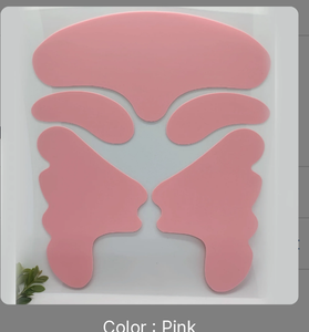 2024 جديد رقيقة جدا 5 قطع من رقعة الجبهة والعين الناعمة القابلة لإعادة الاستخدام سيليكون لاصقات مكافحة التجاعيد - Product Image 4