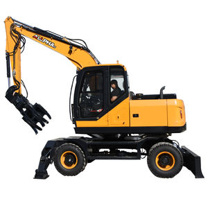 9ton Hydraulische Log Grijpwiel Graafmachine Met Houten Vork Lange <span class=keywords><strong>Arm</strong></span> - Product Image 2