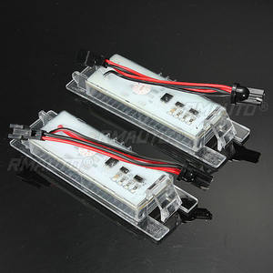2Pcs 18 <b>LED</b> Car License Plate Light <b>Number</b> Plate Lamp for Opel/Vauxhall/Corsa/Zafira Error Free 7000K - Product Image 2