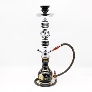 Nouveau Style Narguilé Chicha en Métal de Bonne Qualité et Pas Cher, Chicha Colorée avec Logo Personnalisé - Product Image 1