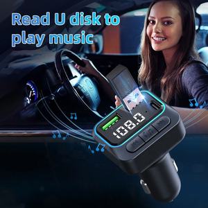 22.5W Super caricabatterie tipo c Pd adattatore bluetooth per auto Fm trasmettitore Radio Fm <span class=keywords><strong>convertitore</strong></span> modulatore bluetooth Fm trasmettitore per auto - Product Image 4