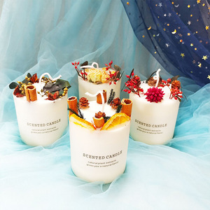 เทียนหอมเคซวน รูปทรงกระบอก ทำจากขี้ผึ้งถั่วเหลือง สารสกัดจากพืชธรรมชาติ บรรจุในกล่องของขวัญ - Product Image 1