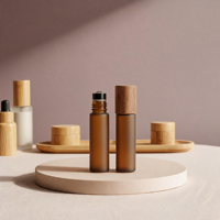 Flacons à bille portables et élégants pour échantillons d'huiles essentielles et de parfums, capacité 3-10 ml, idéaux pour les voyages, le bureau et la maison