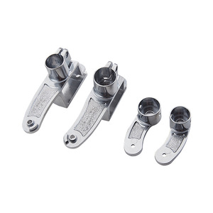 Top Cup Metal Aluminum Alloy Die Cast Door Handles DZ-ZS Easy Installation - Product Image 1