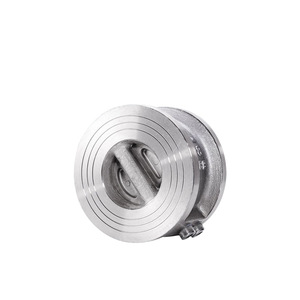 H76W-16P/C วาล์วกันกลับแบบปีกผีเสื้อ เหล็กกล้าคาร์บอนชนิดเวเฟอร์ DN40-300 สำหรับน้ำอุณหภูมิปกติ - Product Image 3