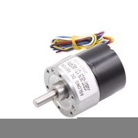 Moteur à engrenages CC 12-24V de haute qualité, aimant permanent, 7 tr/min, arbre en D de 6 mm de diamètre, 25W, couple élevé, mini-moteur à engrenages avec encodeur pour appareils électroménagers