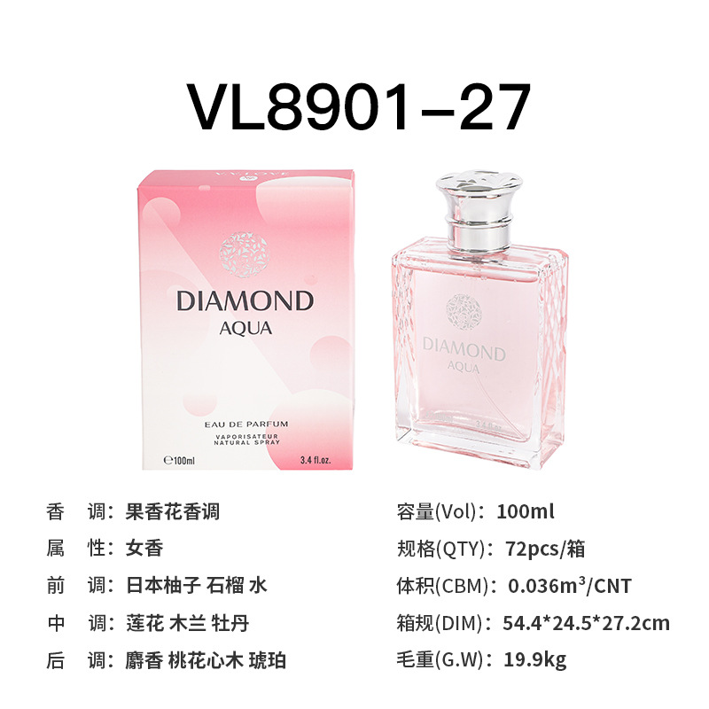 Vl8901-27 diamante rosa]