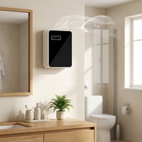 Diffuseur de parfum électrique mural à deux fluides sans eau avec fonction de minuterie, machine à parfum écologique pour hôtel, spa, maison, bureau