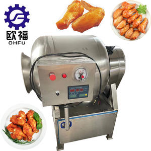 Tumbler à vide électrique en acier inoxydable pour mariner et masser la viande et le poulet - Product Image 5