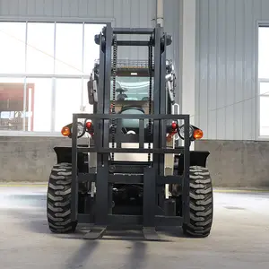 Off Road Forklift 4 Wheel Drive Multipurpose Cross Country Mud Terrian Forklifts