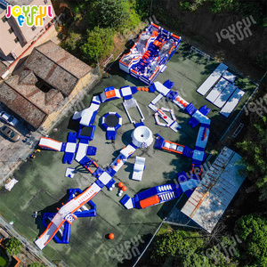 JOYFUL FUN Parc aquatique gonflable commercial de grande taille pour les sports aquatiques d'été, jeux et parcours d'obstacles gonflables flottants - Product Image 1