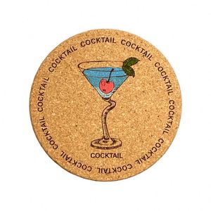 Promotional OEM ODM Logo Design Classic Wood <b>Coaster</b> Coffee <b>Beer</b> Bar Beverage Hotel Heat Restaurant Insulation Non-slip Placemat - Product Image 5