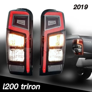 Lampes en gros compatibles avec Mitsubishi Triton L200 2019-2021, feux arrière de voiture, feux de freinage supplémentaires, clignotants, feux de recul - Product Image 6