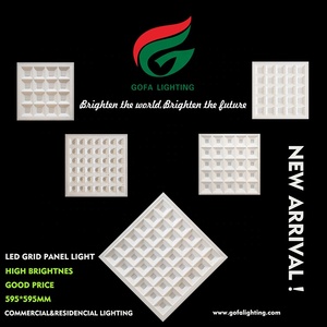 Regulable Oficina 595*595, luz de panel, flicker free conductor-2*2 72W red ultra slim12v led la luz del panel de vidrio - Product Image 6