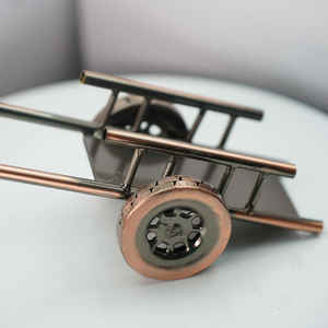 Gabinete de vino para sala de estar, decoraciones pequeñas, muebles para el hogar, artesanías creativas de hierro - Product Image 4