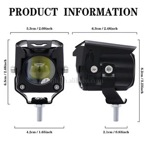 ระบบ<span class=keywords><strong>ไฟ</strong></span> LED แบบตาเดียว20W 6-core สำหรับขับขี่รถจักรยานยนต์สามารถกันน้ำได้ - Product Image 2