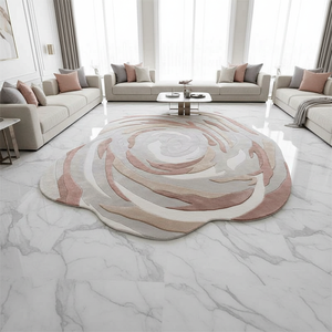 Alfombra de Lana Hecha a Mano de Lujo, Alfombra Grande para Sala de Estar, Dormitorio, Decoración de Piso - Product Image 5
